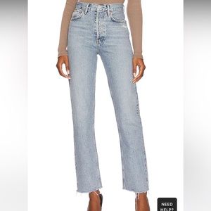 Agolde 90’s Pinch Waist, Ruminate Size 25